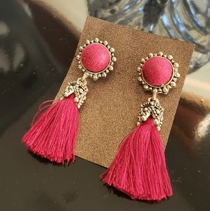 Handcrafted Señorita Dangling Stud Earrings